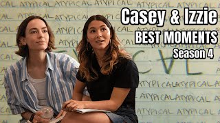 Casey amp Izzie Best Moments  Atypical season 4 [upl. by Elletnohs]