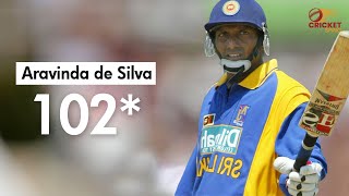 Aravinda De Silva 102 90 Against Pakistan in 1997 Wills Quadrangular Tournament 5th ODI [upl. by Jenn]