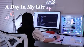 Vlog  A Day in My Life as a Software Engineer AfterWork Gaming 🎮 and What I Eat in a Day [upl. by Eivets]