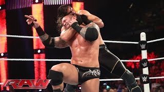 Randy Orton vs Seth Rollins  WWE World Heavyweight Championship Match Raw Aug 10 2015 [upl. by Eclud]