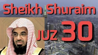 JUZ 30 SHEIKH SHURAIM [upl. by Athal]