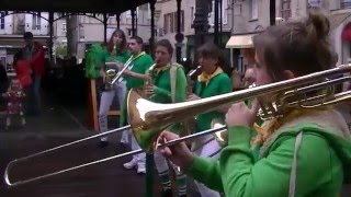 La BandArnac aux Fêtes de Figeac 2015 quotLe temps des fleursquot [upl. by Imaon]