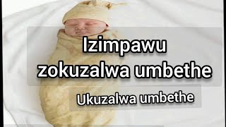 Ukuzalwa wembethe nezimpawu zakhona [upl. by Carboni]