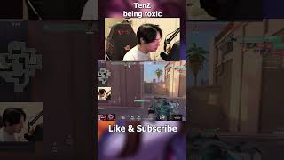 TenZ being toxic after retirement shorts tenz kyedae valorant twitch osu csgo gaming [upl. by Yarled]