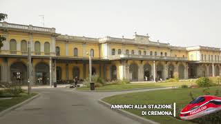 Annunci alla stazione di Cremona [upl. by Eeral]