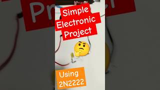 Basic electronics project for beginners beginners electronicproject [upl. by Ahsitahs]