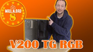 We look at the Thermaltake V200 TG RGB Mid Tower  Overview [upl. by Cordi]