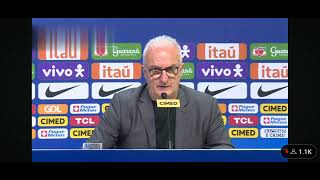 World Cup Qualifiers 2 match player Declaration By Dorival Brazil Hed cotch [upl. by Oremar]