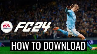 How To Download And Install EA Sports FC 24 On PC Laptop [upl. by Fanestil]