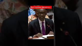 La lutte continue Abdoulaye Diop Ministre Malien des affaires étrangèresafrica [upl. by Llerej]