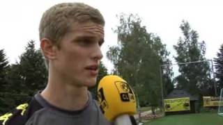 Trainingslager  Interview mit Neuzugang Sven Bender [upl. by Aketal229]