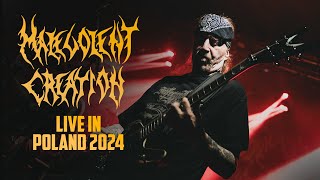 MALEVOLENT CREATION  Live in Poland 2024 [upl. by Tuddor455]