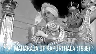 Diamond Jubilee Of Maharaja Of Kapurthala India 1938  British Pathé [upl. by Corvin694]