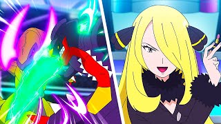 IRIS VS CYNTHIA  Full Battle  Pokemon AMV [upl. by Assylla801]