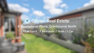 6 Hawkshead Place Cranbourne North  Presented by Gerard McRae [upl. by Eemyaj986]