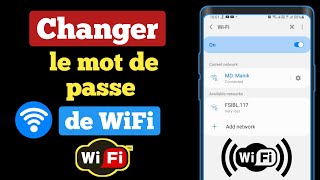 TUTOComment connaitre le mot de passe dun wifi connecté [upl. by Perloff]