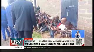 Washukiwa 229 wa Mungiki wamefikishwa mahakamani leo [upl. by Faso]