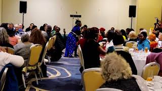 Amarachis performance at Africa Studies Conference PhiladelphiaUSA Womens Cacus [upl. by Adaiha]