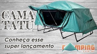 Barraca Cama Tatu Nautika  Veja como é simples de montar Lançamento 2017 [upl. by Terrill867]