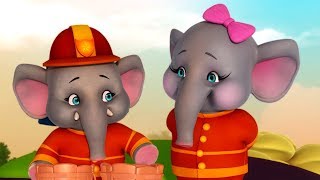 வேலன் என்ற யானைக்குட்டி  Tamil Rhymes for Children  Infobells [upl. by Nayrbo720]