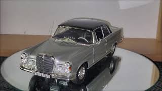 Premium Diecast Model Cars 118 Norev Mercedes Benz 280 S [upl. by Tonjes]