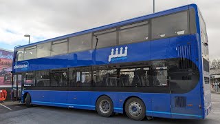 Rail Replacement Aldermaston Coach Lines MCV Evoseti Volvo B8L D8K 77LZF BV73 MHM [upl. by Anilos531]