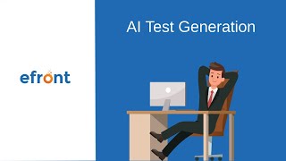 eFront  AI Test Generation [upl. by Attej]