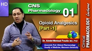 CNS Pharmacology Ar 01  Opioid analgesics Part 1 [upl. by Sigismond452]