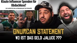 ONURCAN STATEMENT ZU JALUCE  4000000€ SPENDENGELDER SIND WEG 😱  SINANG STREAM HIGHLIGHTS [upl. by Anowahs853]