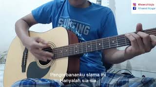 Hampir Putus Asa  Barra Band  karaoke akustik [upl. by Ahtanamas203]