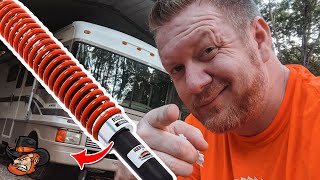 DIY Roadmaster Reflex Stabilizer Install  Ford F53 Chassis  Fleetwood Bounder  RV upgrade [upl. by Pugh]