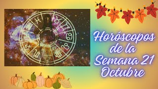 Horóscopo Semanal 21 Septiembre horoscopo horoscoposemanal [upl. by Ehsrop]