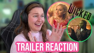 Wicked Trailer REACTION [upl. by Isbel707]