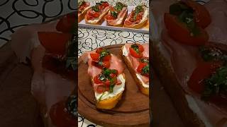 🍻Imposible Resistirse BRUSCHETTAS de MORTADELA😱 La Receta que Deslumbrará a tus Invitados shorts [upl. by Ellissa123]