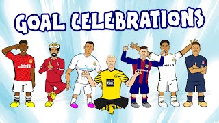 🎵ICONIC GOAL CELEBRATIONS  The Song🎵 Footballs Best Goal Celebrations [upl. by Aaberg913]