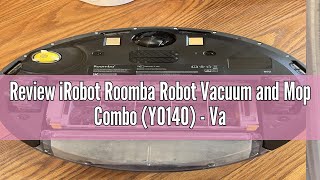 Review iRobot Roomba Robot Vacuum and Mop Combo Y0140  Vacuums and mops Easy to use PowerLifti [upl. by Amann]