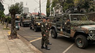 Desfile Militar 7 de Setembro  SMO 2024 [upl. by Akinnej561]