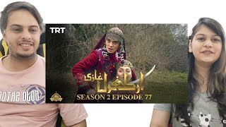 Ertugrul Ghazi Urdu  Episode 77  Season 2 Reaction [upl. by Roselia]