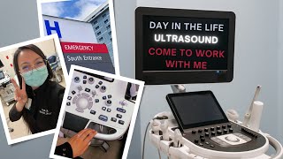 A very busy day in the life of a hospital sonographer aka ultrasound technologist in 2024 [upl. by Erait]