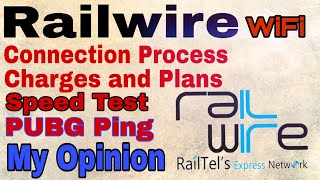 How to get RailWire wifi connection  Full Process  Plans  Speed [upl. by Naerol561]