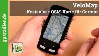 VeloMap  Die kostenlose OSMKarte für Garmin [upl. by Akeemahs]