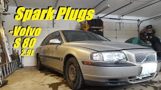 DIY Spark Plug Replacement  Volvo S80 29L [upl. by Gelman]