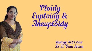 Ploidy Euploidy amp Aneuploidy easy tricks to remember [upl. by Latty700]