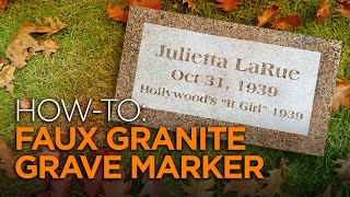 Super Easy Faux Granite Paint [upl. by Arundell]