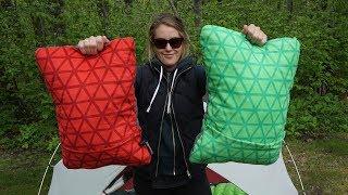 The Compressible Pillow by ThermaRest Review [upl. by Assereht]