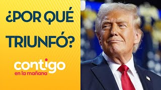 quotMÁS LATINOS VOTARON POR ÉLquot El análisis del triunfo de Donald Trump  Contigo en la Mañana [upl. by Nedrud849]