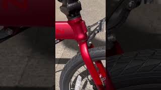 Dahon k one DAHON K ONE FKA091 YouTube 2024最新款 DAHON K ONE （FKA091 ）黑紅色 bicycle BIKE 摺車 [upl. by Willms394]