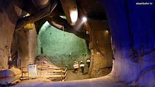 Fahrt durch Untertürkheimer Tunnel Stuttgart 21 [upl. by Gerianna]