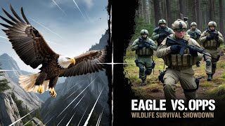 Golden Eagle and Tactical Ops Cinematic Wildlife vs Human Tension  HD Thumbnail [upl. by Helprin]