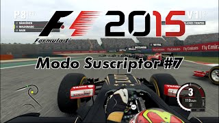 F1 2015  Modo Suscriptor 7  Rosberg Grosjean y Maldonado Rusia Canadá y China [upl. by Hendricks]